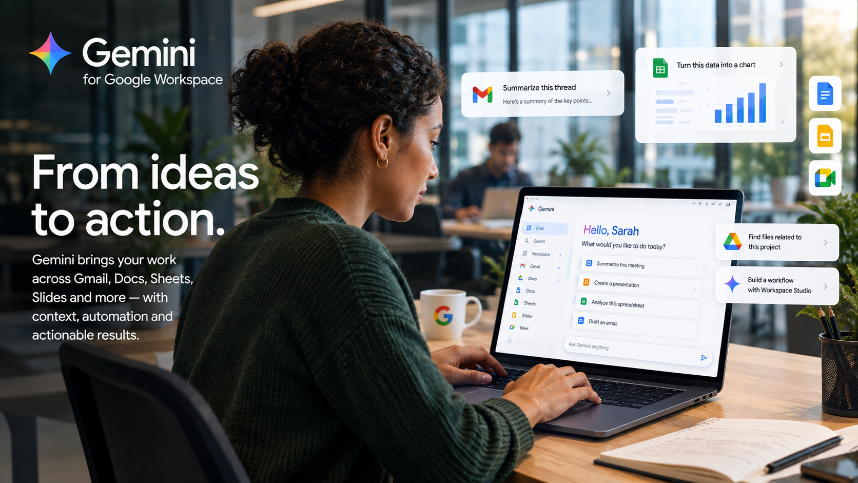 Gemini for Google Workspace Moves From Copilot to Action