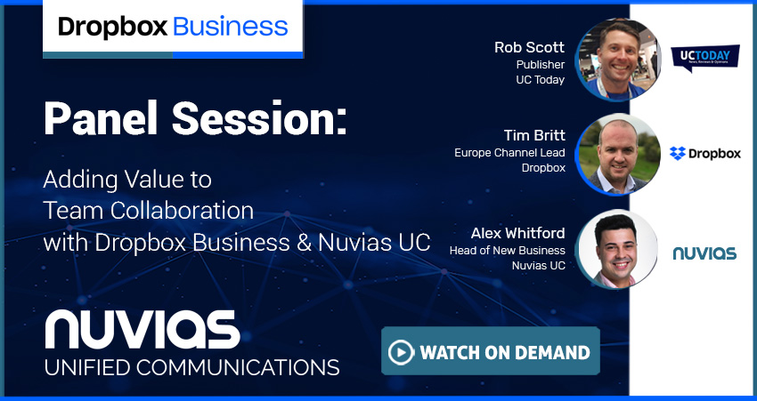 Adding Value to Team Collaboration with Dropbox Business & Nuvias UC