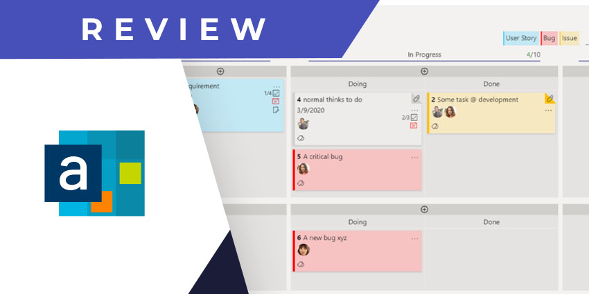 Agile Task Board for Microsoft Teams Review: Agile Project Management
