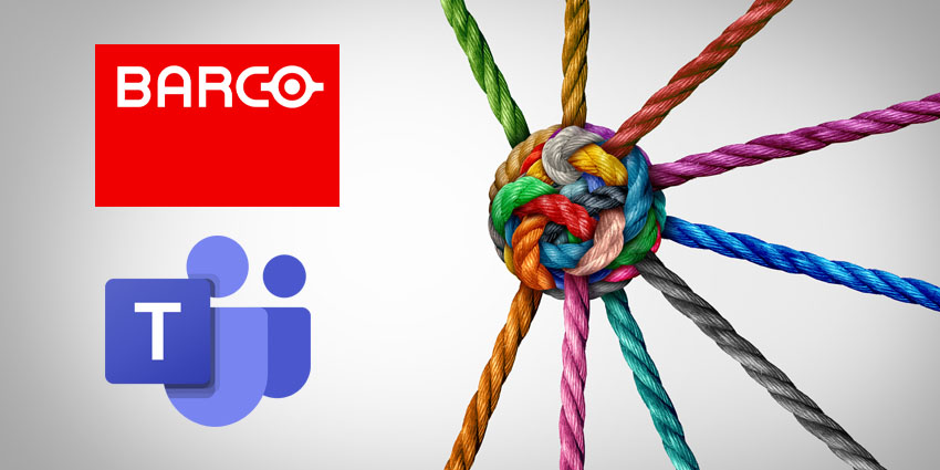 Barco Integrates ClickShare with Teams for Enhanced Management and UX
