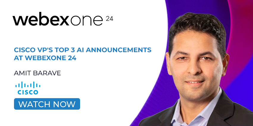 Cisco VP's Top 3 AI Announcements from WebexOne 24