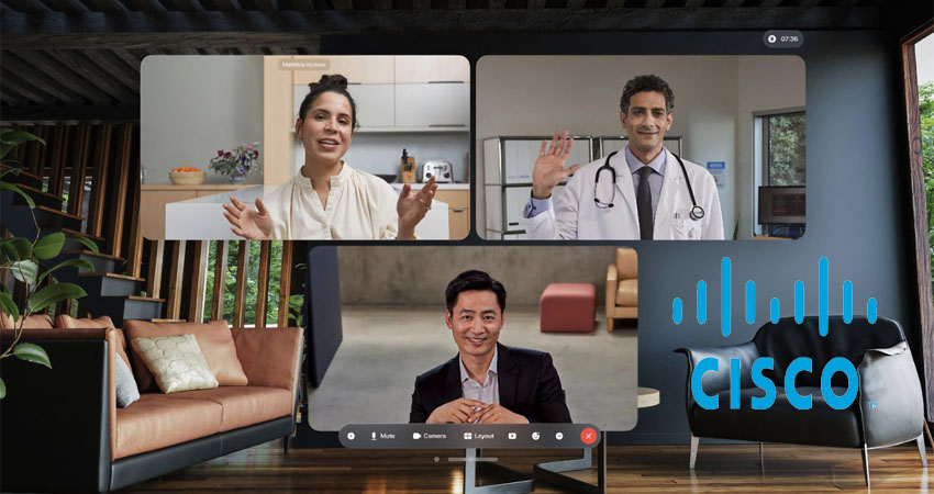 Cisco Webex Apple Vision Pro App is Now Available