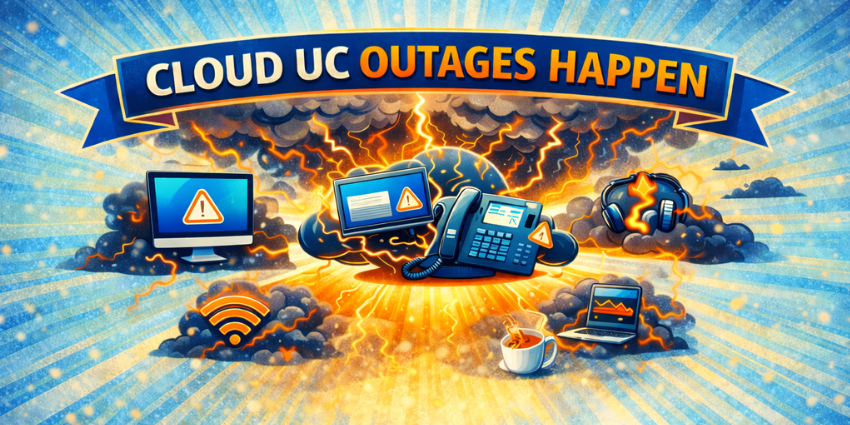 Cloud UC Resilience: Cloud Degradation is Inevitable, Can You Survive without Panic?
