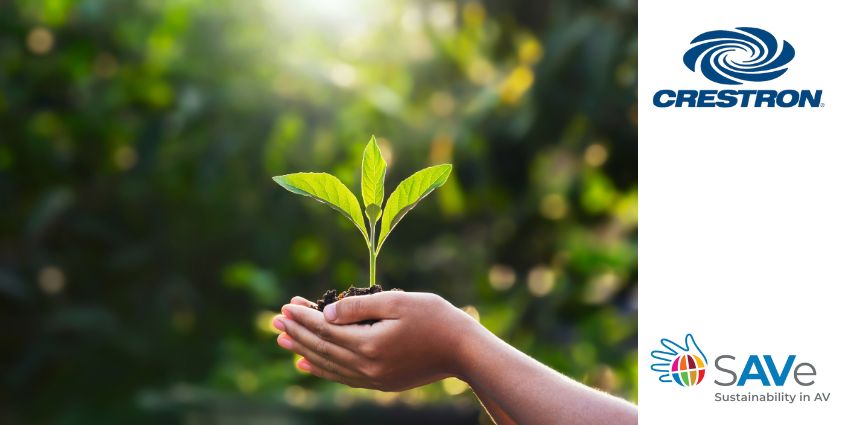 Crestron Grows its AV Sustainability Commitment With SAVe