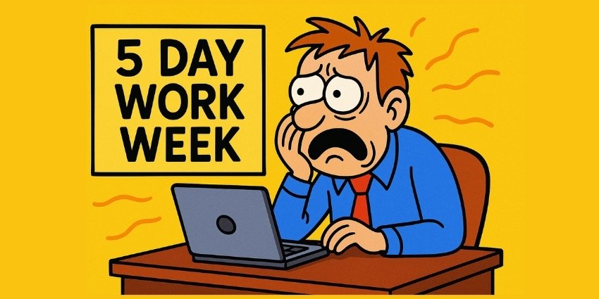 From 40 to 32 Hours: Why AI's 5.4% Time Savings Won't Deliver Your Dream Friday Off (Yet)