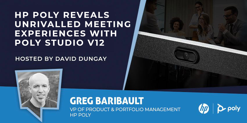 HP Poly Reveals Unrivalled Meeting Experiences with Poly Studio V12