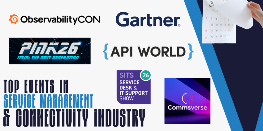 The Top Service Management & Connectivity Events to Attend in 2026