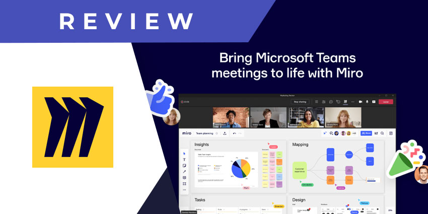 Miro for Microsoft Teams Review: Asynchronous and Real-Time Whiteboarding