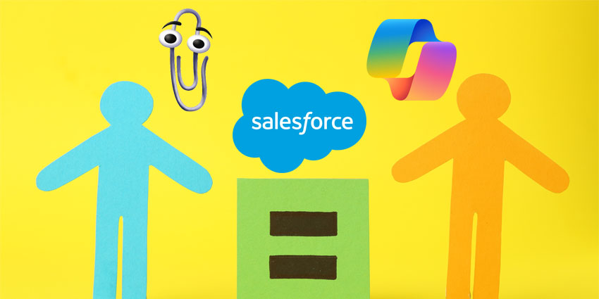 Salesforce CEO Drags Microsoft Copilot As 'More Like Clippy 2.0'