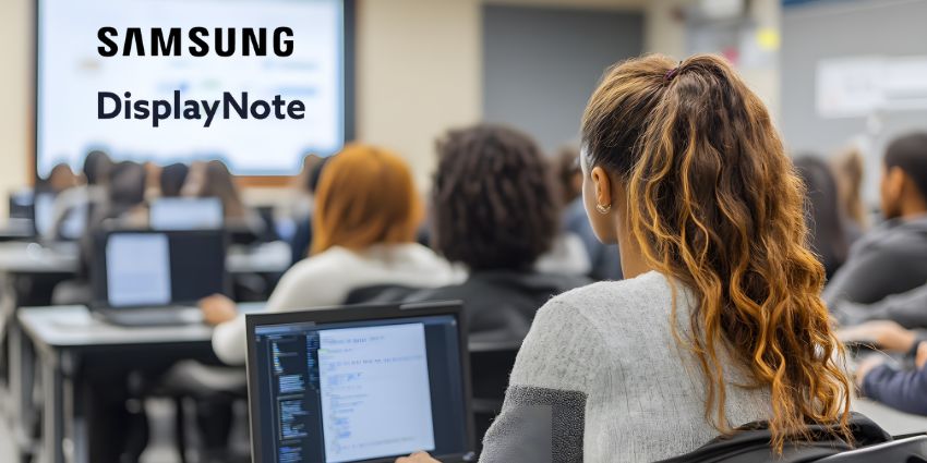 Samsung And DisplayNote Partner On Classroom Displays