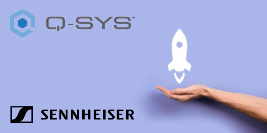 Sennheiser Launches Q-SYS Control Plugin for TeamConnect Ceiling Medium