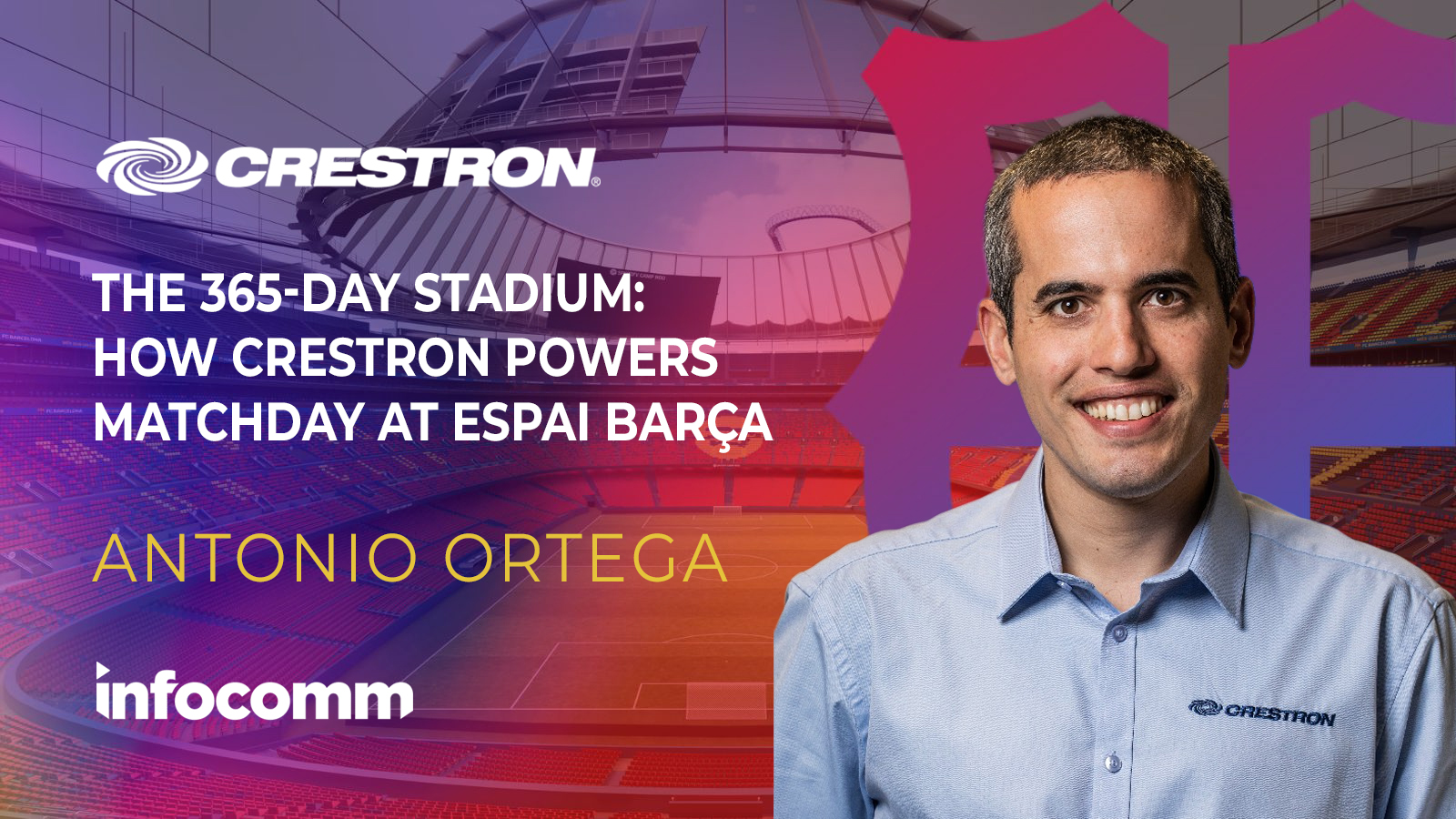 The 365-Day Stadium: How Crestron Powers Matchday at Espai Barça
