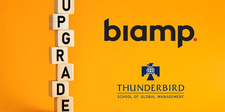 Thunderbirds Are Go As Biamp Upgrades Management School's AV Tech