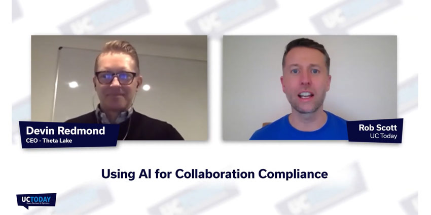 Using AI for Collaboration Compliance with Theta Lake