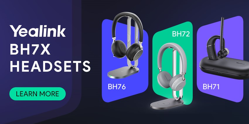 Yealink Announces Latest Hybrid Working Headset: The BH7X Series