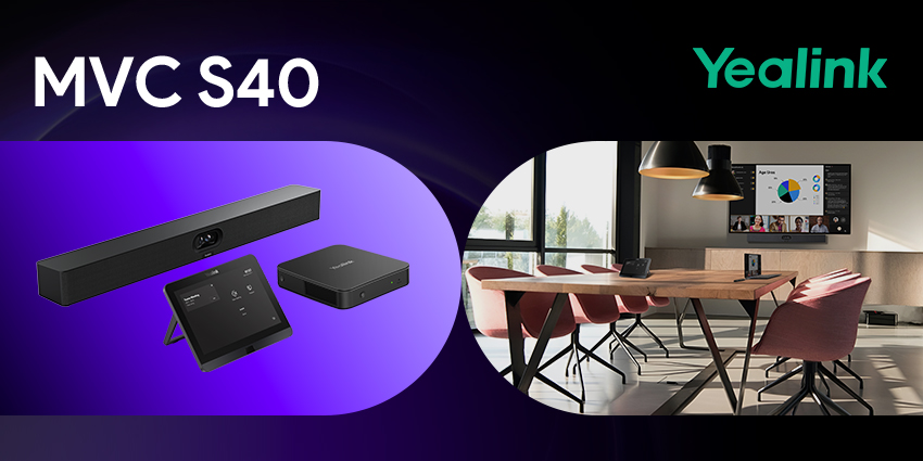 Yealink's New MVC S40: AI-Driven Video Conferences for Small to Medium-Sized Rooms