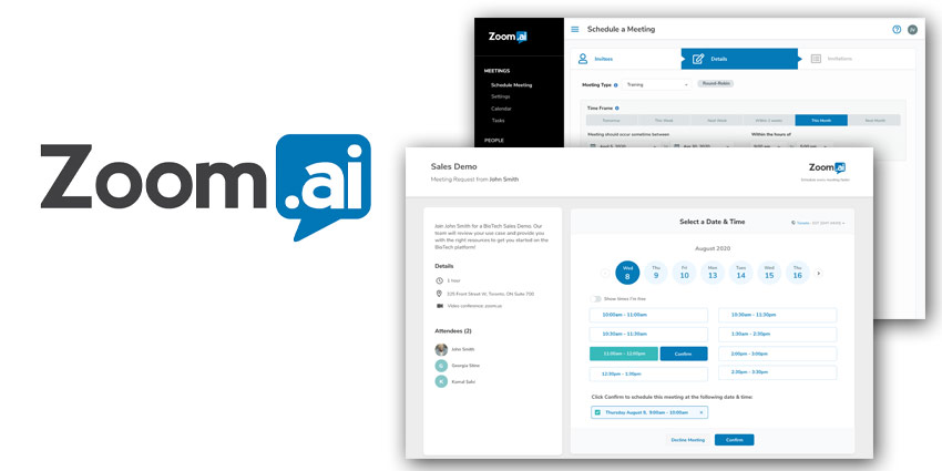 Zoom.ai: Do More Than Schedule Meetings